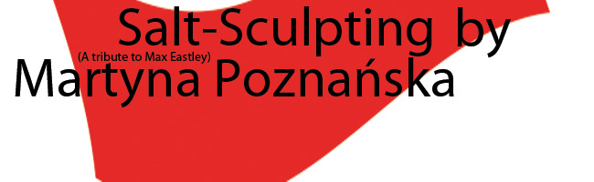 Salt Sculpting Martyna Poznanska